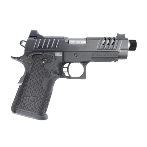 Staccato C2 Threaded Barrel X-Series 9mm Pistol, 4.5" - 10-1101-000202-01