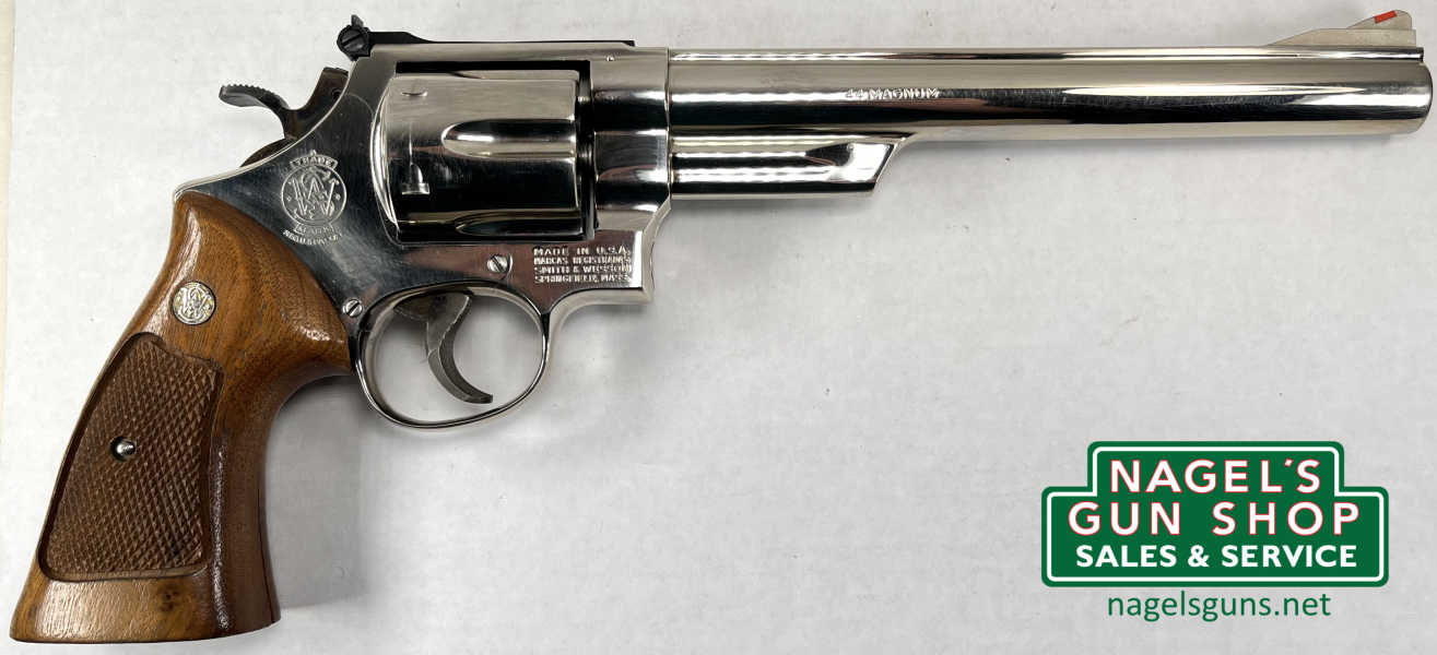 Smith & Wesson Model 29-2 Nickel 44 Magnum Revolver