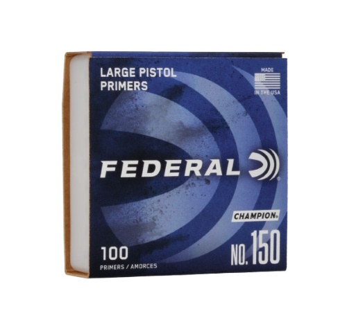 federal champion large pistol primers