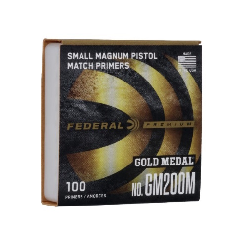 federal gold medal small pistol magnum match primers