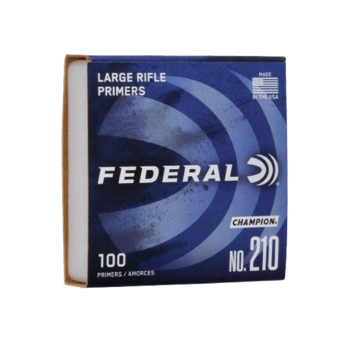 Federal Champion large Rifle Primers