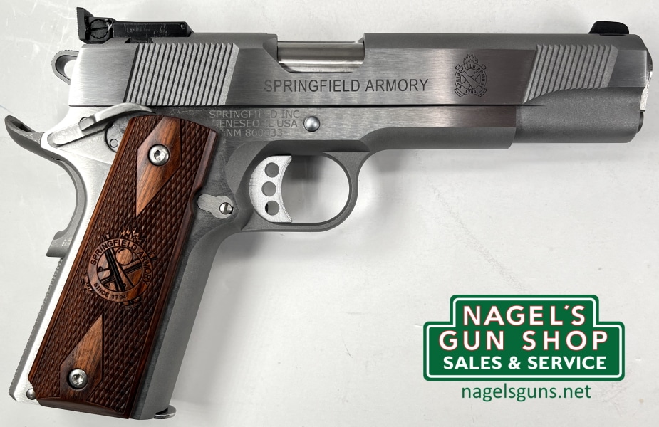 Springfield Armory 1911 Target Stainless 45acp Pistol