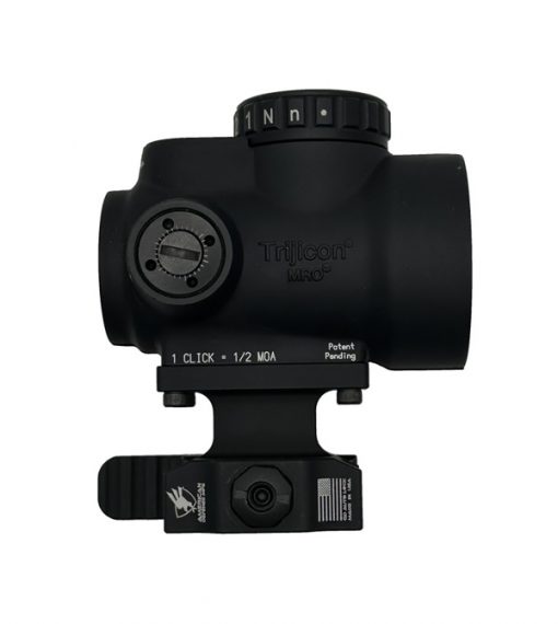 Trijicon MRO Red Dot Optic with American Defense Manufacturing QD Mount Package, 2.0 MOA Adjustable Red Dot - 2200003ADM