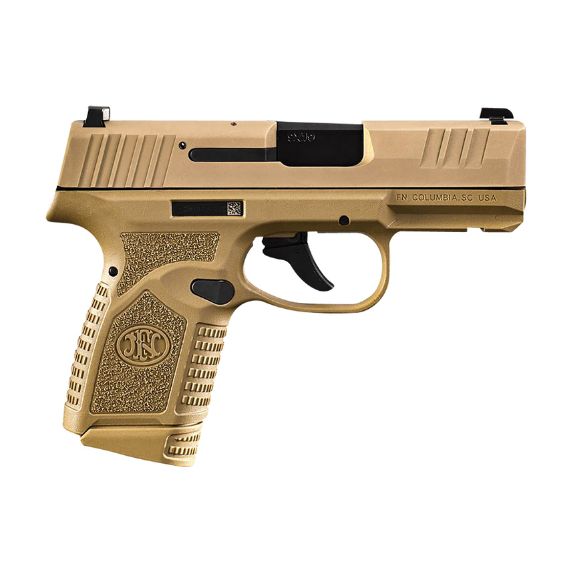 FN Reflex FDE 9mm Pistol, 3.3" - 66-101409