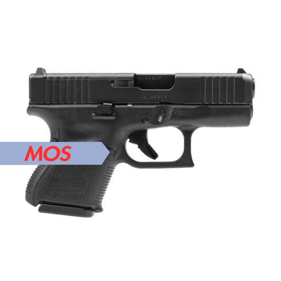 Glock 26 Gen5 MOS 9mm Pistol, 3.43" - UA265S201MOS