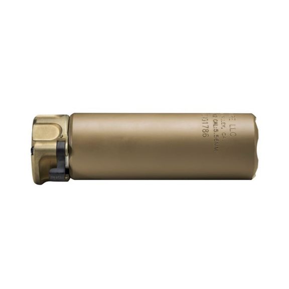 Surefire SOCOM Mini Gen 2 Dark Earth 5.56mm Suppressor - SOCOM556-MINI2-DE