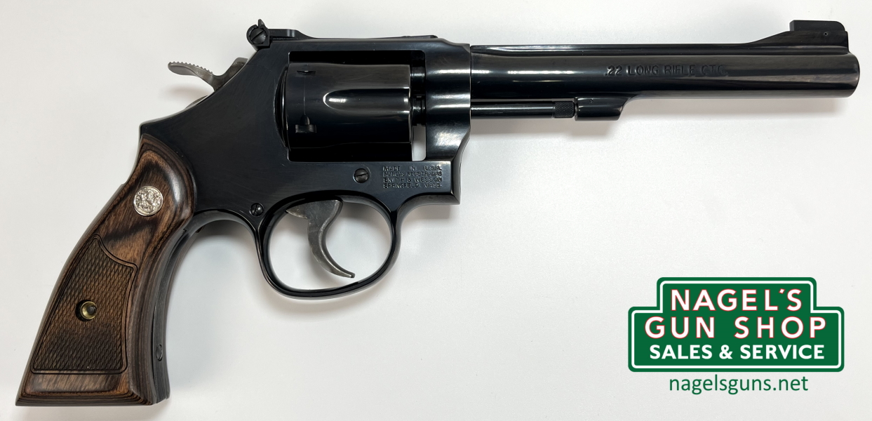 Smith & Wesson Model 17-9 Masterpiece 22LR Revolver