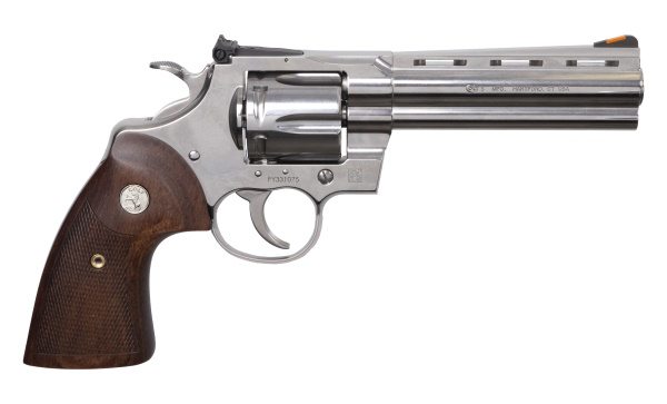colt python 5" 357 magnum revolver