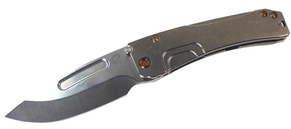 Medford Knife and Tool Slim Midi Marauder Tumbled Folding Knife