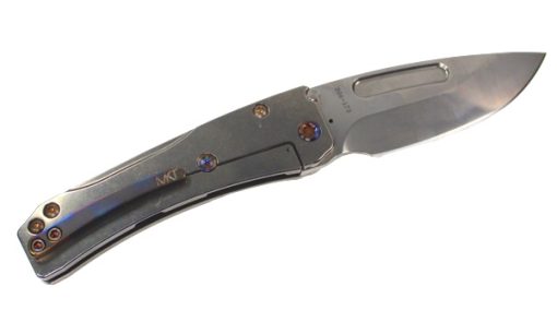 Medford Knife and Tool Slim Midi Marauder Tumbled Folding Knife