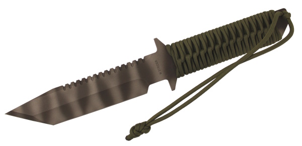 Strider Knives BN SS Green Combat Field Knife BN-SS-GRN