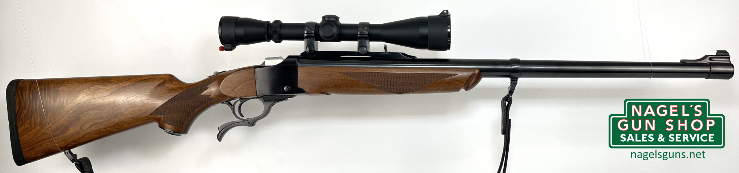 Ruger No. 1 458 Win Mag Rifle