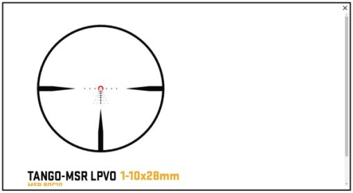 sig sauer tango msr 1-10x28mm rifle scope