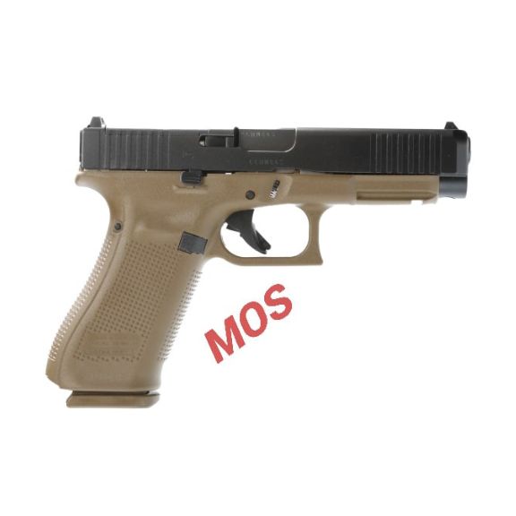 Glock 47 MOS FDE 9mm Pistol, 4.49" - PA475S203MOSDE