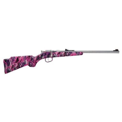 Henry Mini Bolt Muddy Girl 22 LR Rifle, 16.25" - H005MG