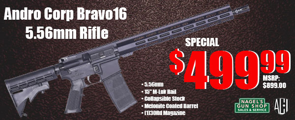 andro corp bravo16 5.56mm rifle