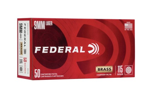 federal champion 9mm ammunition wm5199