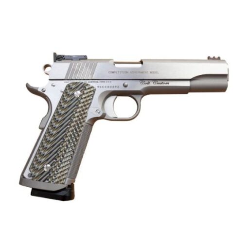 Colt 1911 Custom Competition Stainless 45acp Pistol, 5" - O1070CS