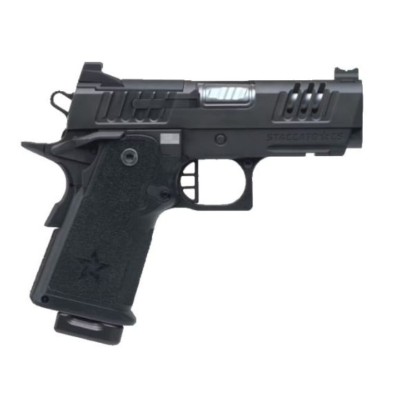 Staccato CS Flat Trigger X-Series 9mm Pistol, 3.5" - 14-1501-000012-01