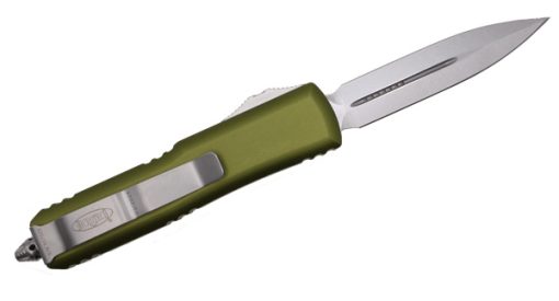 Microtech UTX-85 Double Edge OD Green Automatic Knife 232-10 OD