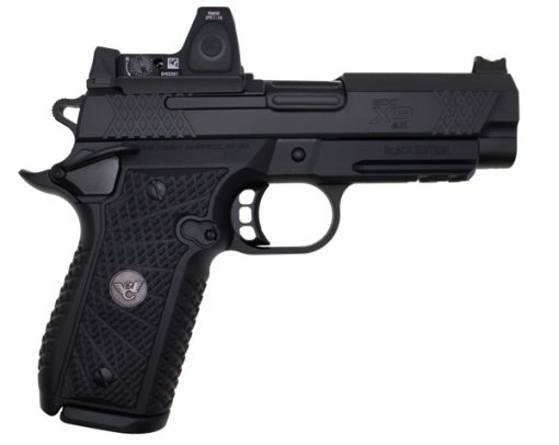 Wilson Combat EDC X9 2.0 Light Rail Optics Ready Black Trijicon RMR 9mm Pistol Package EDCXL-CPR-9BLK2TRIJ