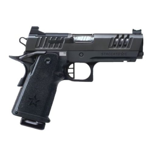Staccato C Compact Grip Flat Trigger X-Series 9mm Pistol, 4" - 15-1501-000012-01