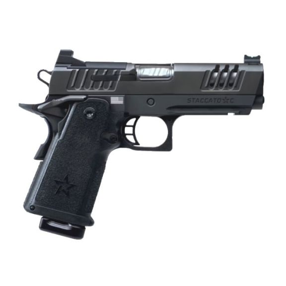 Staccato C Compact Grip X-Series 9mm Pistol, 4" - 15-1501-000002-01