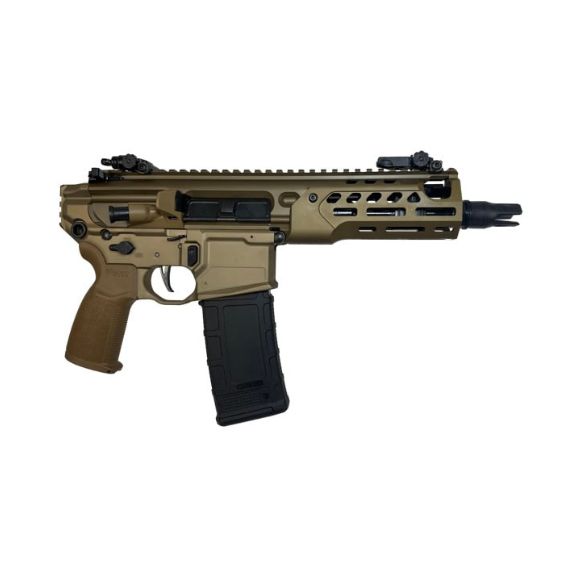 Sig Sauer MCX-Rattler LT FDE 300 Blackout Pistol, 6.75" - WPMCX-300B-6B-LT-FDE