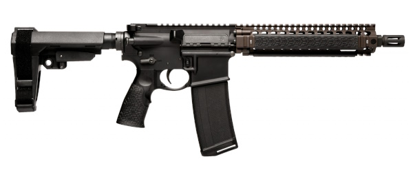 daniel defense mk18 fde 5.56mm pistol