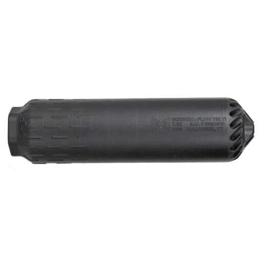 An innovative multi-caliber suppressor with patented and proven Flow-Through and Torque Lock technology. Includes Compatible 5/8x24 Muzzle Device.