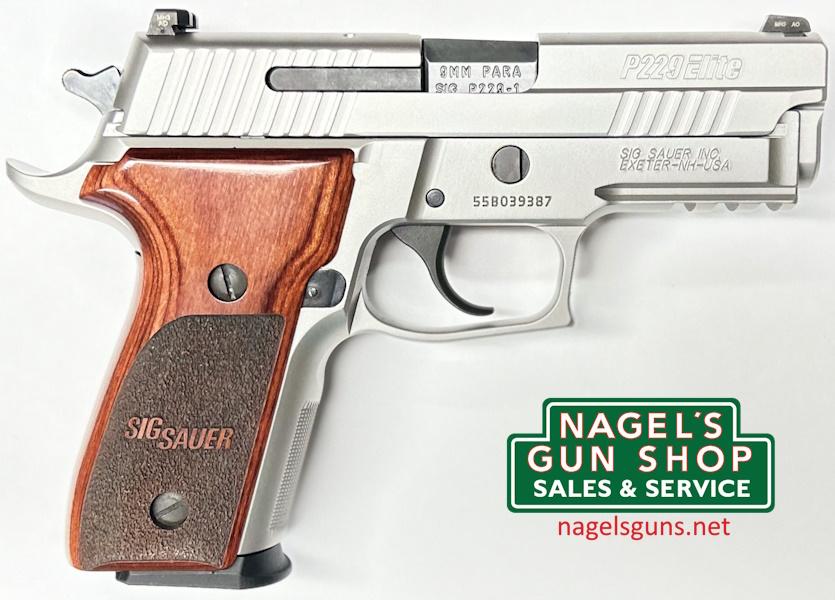 Sig Sauer P229 Stainless Steel Elite 9mm Pistol