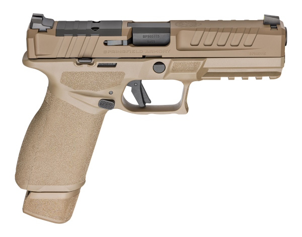 Springfield Armory Echelon FDE 9mm Pistol, Optics Ready Slide, 4.5 ...