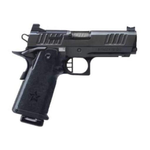 Staccato C Full Size Grip Flat Trigger DLC Barrel 9mm Pistol, 4" - 15-1501-000114