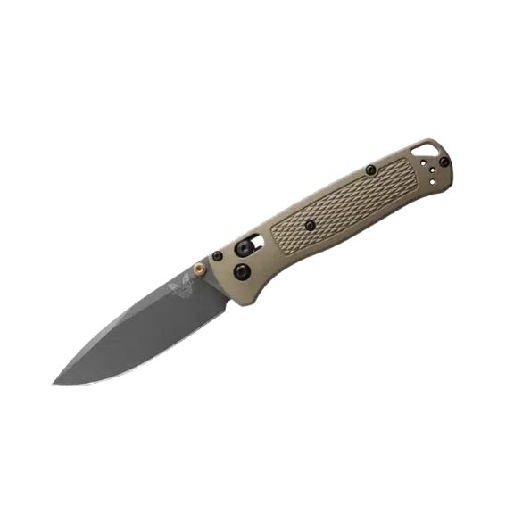 Benchmade Bugout Ranger Green Grivory Folding Knife, 3.24" - 535GRY-1