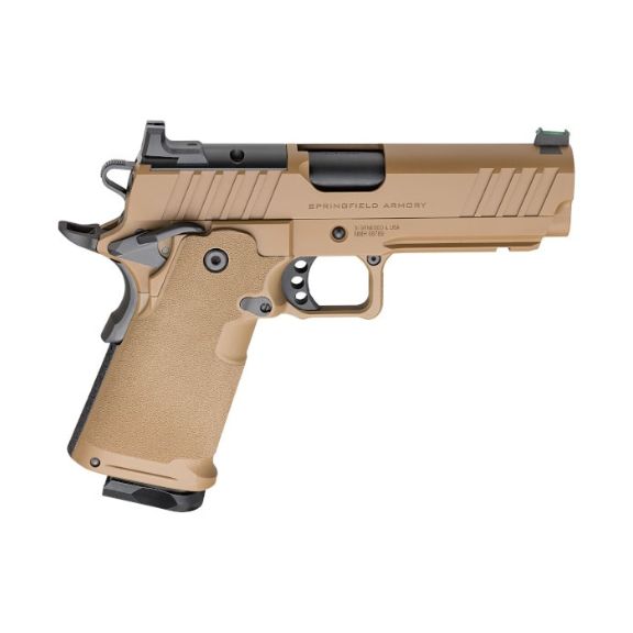 Springfield Armory 1911 DS Prodigy Coyote Brown 4.25 9mm Pistol, 4.25" - PH9117AOSCB
