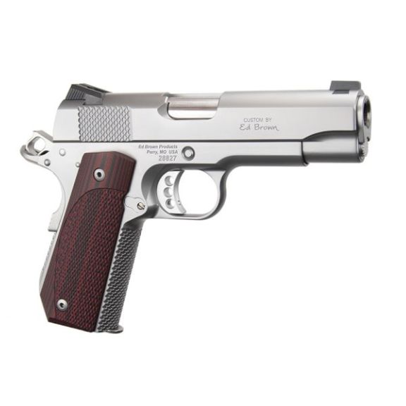 Ed Brown Kobra Carry Stainless 45acp Pistol, 4.25" - KC-SS