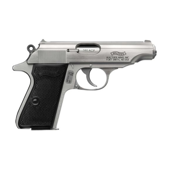Walther PP Stainless 380acp Pistol, 3.9" - 4796027