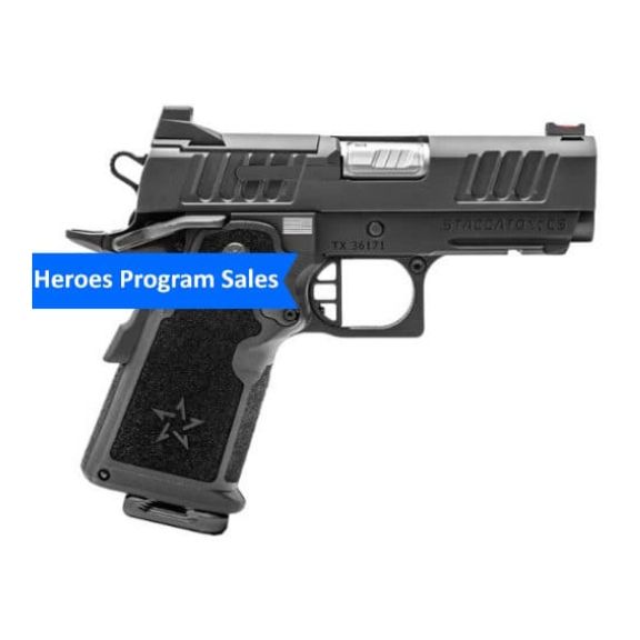 Staccato CS Flat Trigger 9mm Pistol, 3.5" - 14-1501-000012H
