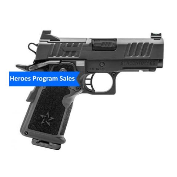 Staccato CS DLC Barrel 9mm Pistol, 3.5" - 14-1501-000102H