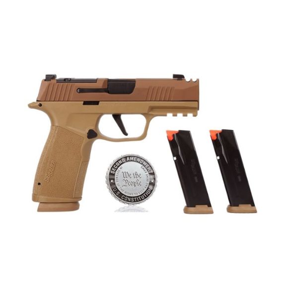 Sig Sauer P365-XMacro Comp 2A 9mm Pistol, 3.1" - 365XCA-9-CXR3P-COMP-2A