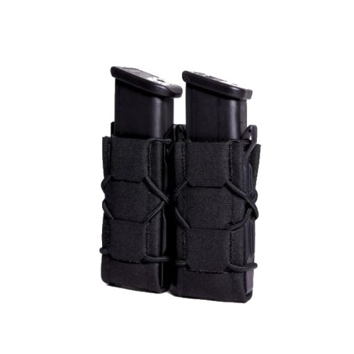 High Speed Gear Gen 2 Double Pistol Taco Black - 24PT02BK