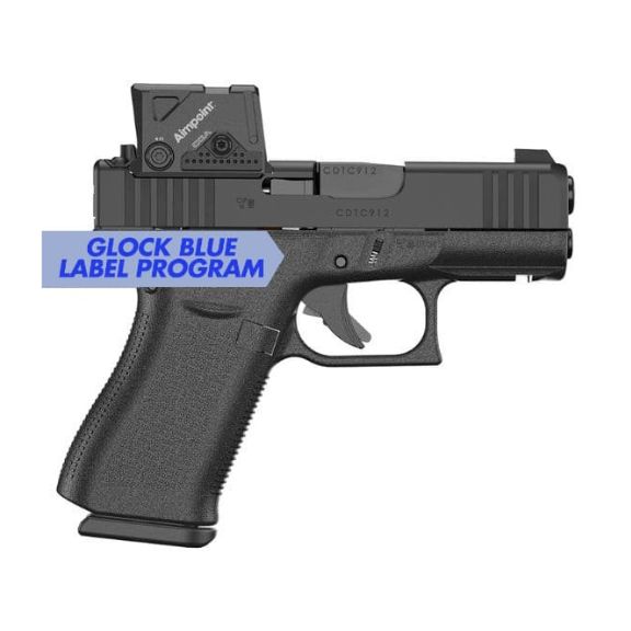 Glock 43X MOS8 Aimpoint COA 9mm Pistol PX4350B01FRMOS8A4