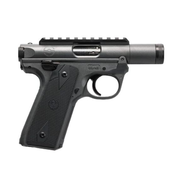Ruger MK IV 22/45 Tactical SSH Gray 22 LR Pistol, 3" - 40186