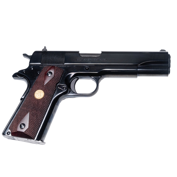 Colt 1911 Government Royal Blue 38 Super Pistol, 5" - O1911C38-RB