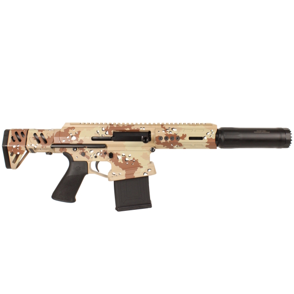 Genesis Arms Gen-12 PDS5 SBS w/ Huxwrx Suppressor Choclate Chip Camo