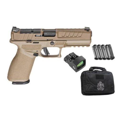 Springfield Armory Echelon FDE 9mm Gear Up Pistol Package, 4.5" - EC9459F-U-GU25
