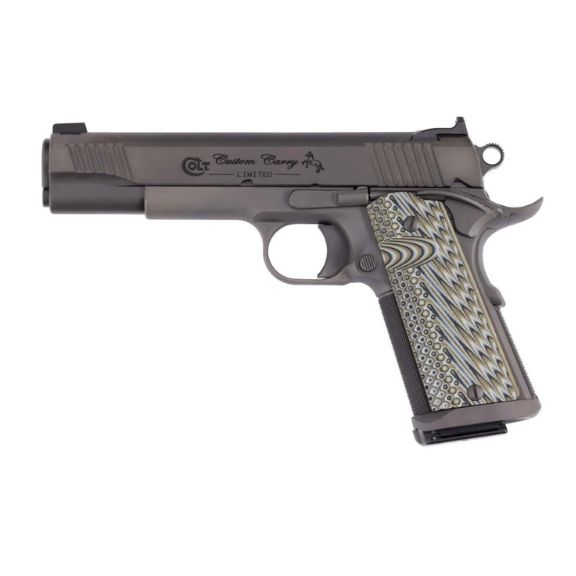 Colt 1911 Custom Carry Government 45acp Pistol, 5" - O1080CS