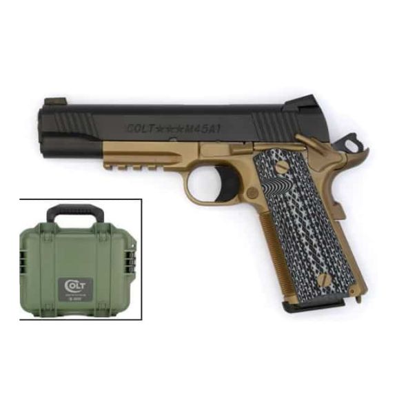 Colt 1911 Custom Shop CQB 45acp Pistol, 5" - O1070CQB-FB