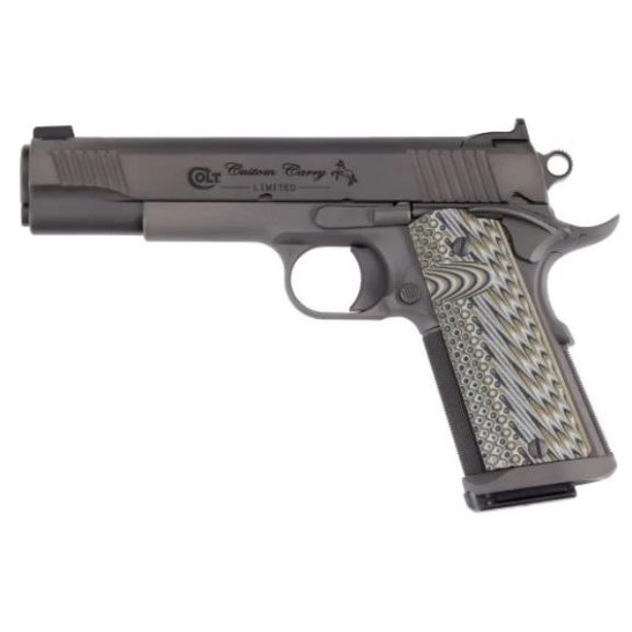 Colt 1911 Custom Carry Government 45acp Pistol, 5" - O1080CS