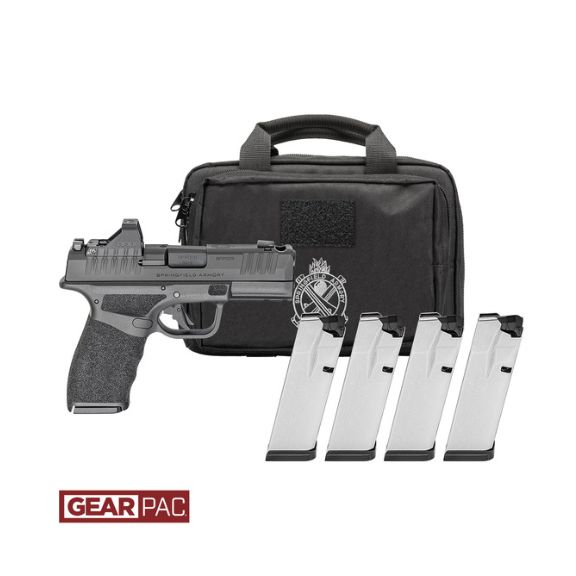 Springfield Armory Hellcat PRO Comp 9mm Gear Pack, 3.7" - HCP9379BOSP-COMP-PAC